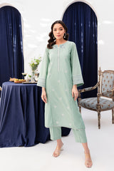 Winter - Opaline - 2Pc Embroidered Dress