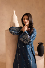 Best Selling - Agean Sea - 2Pc Embroidered Dress