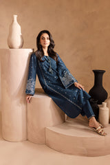 Best Selling - Agean Sea - 2Pc Embroidered Dress