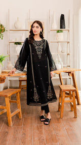 Winter - Marquise - 2Pc Embroidered Dress