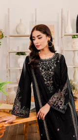 Winter - Marquise - 2Pc Embroidered Dress