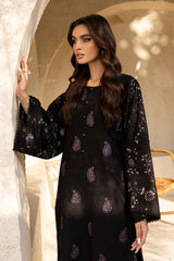 Winter - Midnight Mosaic - 2Pc Embroidered Dress