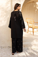 Winter - Midnight Mosaic - 2Pc Embroidered Dress