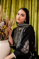 Winter - Ruth - 3Pc Embroidered Dress