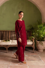 Winter - Stark - 2Pc Embroidered Dress