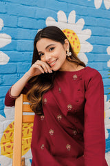 Best Selling - Amethyst - 2Pc Embroidered Dress