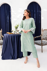 Winter - Opaline - 2Pc Embroidered Dress