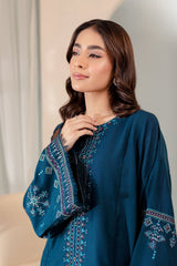 Winter - Best Selling - Sooya - 2Pc Embroidered Dress
