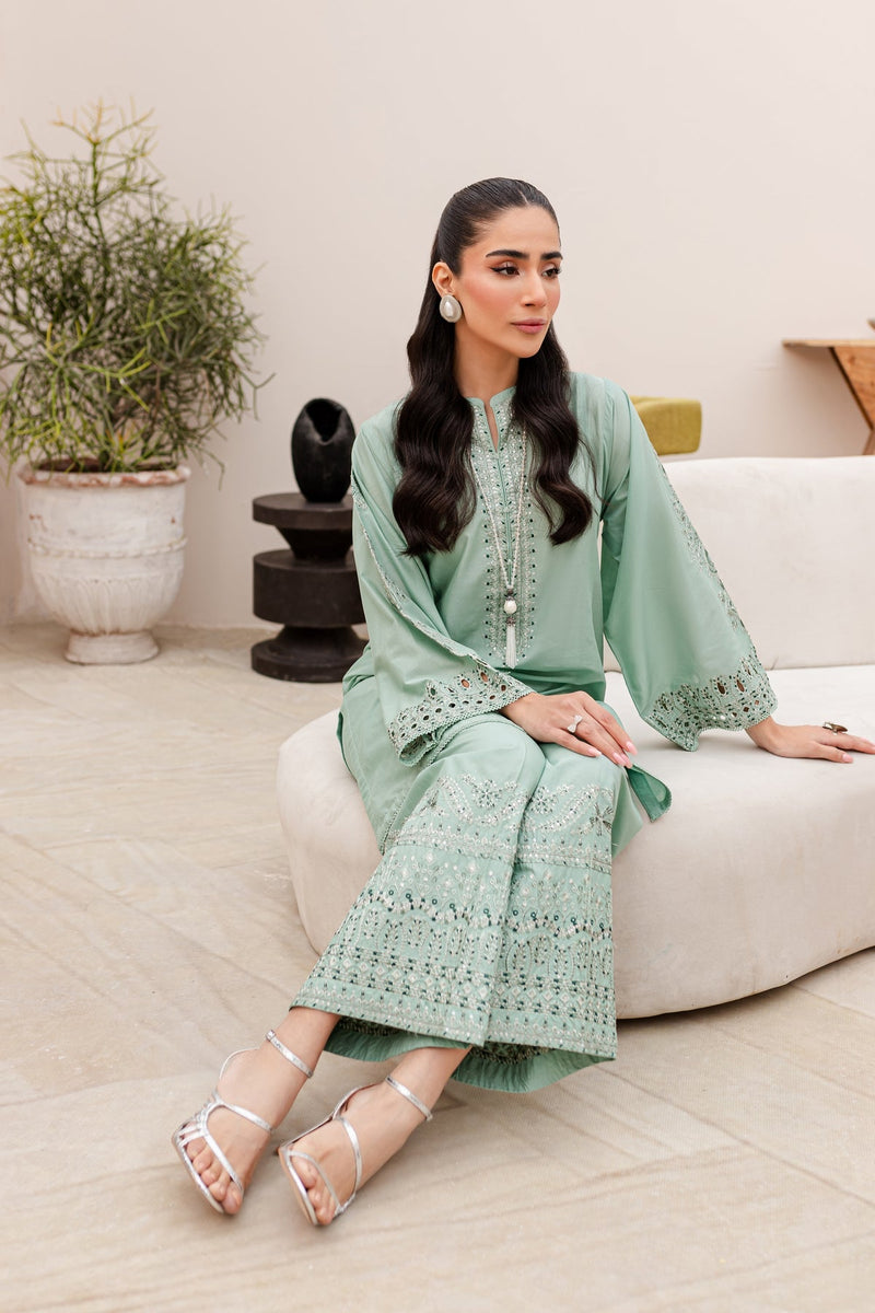 Winter - Best Selling - Alex - 2Pc Embroidered Dress