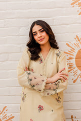 Winter - Lost Lagoon - 2Pc Embroidered Dress