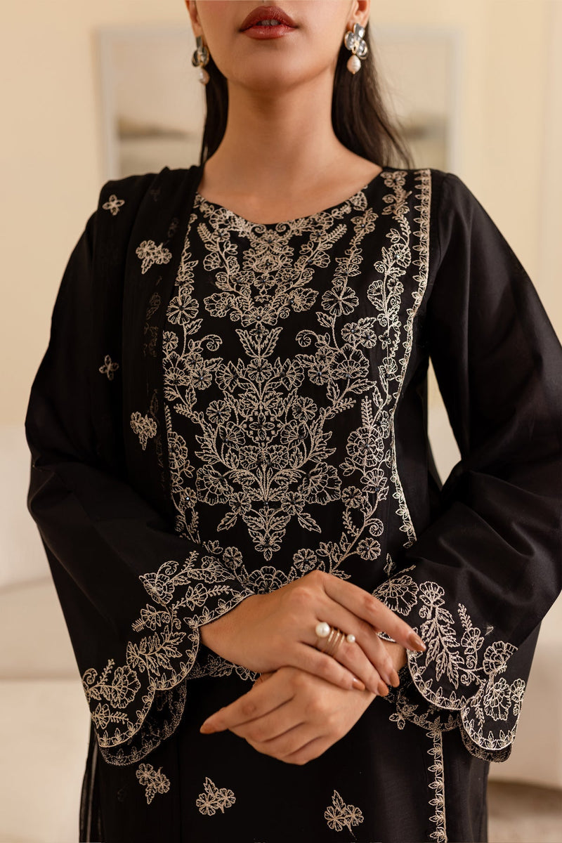 Winter - Ace - 3Pc Embroidered Dress