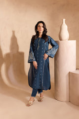Best Selling - Agean Sea - 2Pc Embroidered Dress