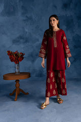 Best Selling - Cherry Charm - 2Pc Embroidered Dress