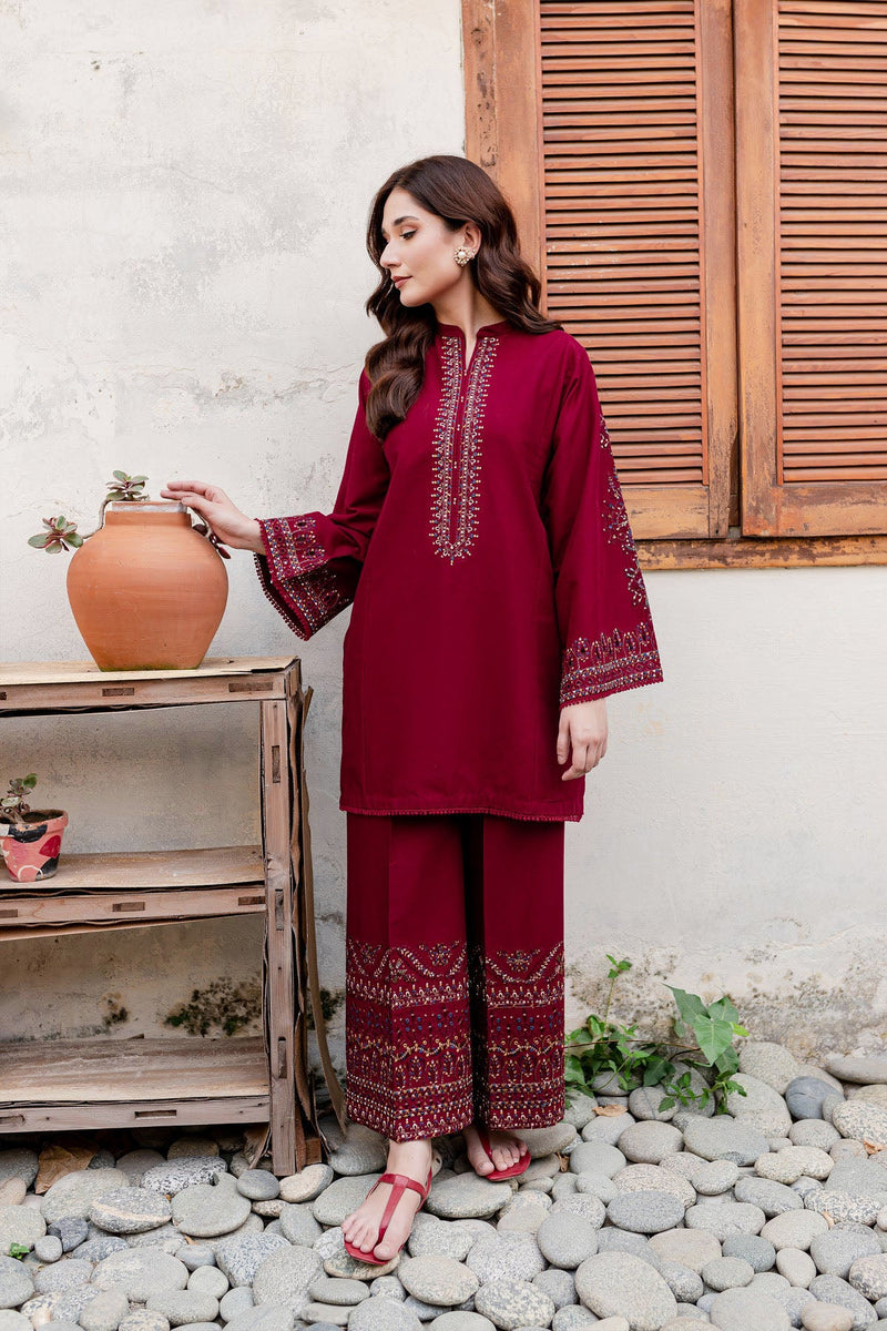 Winter - Cosmo - 2Pc Embroidered Dress