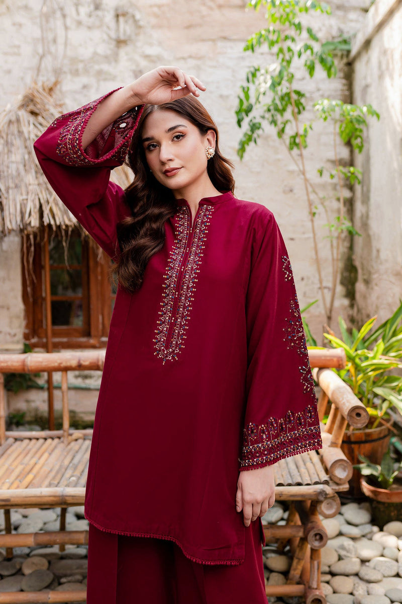 Winter - Cosmo - 2Pc Embroidered Dress