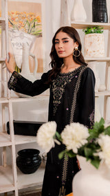 Winter - Marquise - 2Pc Embroidered Dress