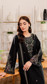 Winter - Marquise - 2Pc Embroidered Dress