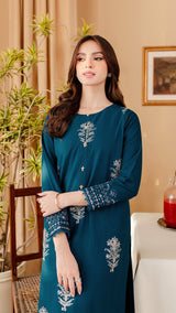 Winter - Best Selling - Melvin - 2Pc Embroidered Dress