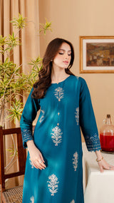 Winter - Best Selling - Melvin - 2Pc Embroidered Dress