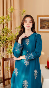 Winter - Best Selling - Melvin - 2Pc Embroidered Dress