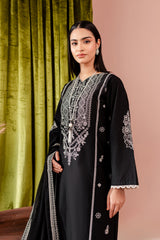 Winter - Ruth - 3Pc Embroidered Dress
