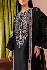 Winter - Ruth - 3Pc Embroidered Dress