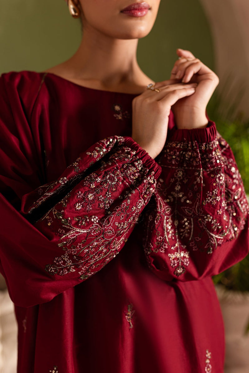 Winter - Stark - 2Pc Embroidered Dress