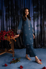 Winter - Zoe - 2Pc Embroidered Dress